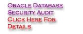 Click here for details of PeteFinnigan.com Limited's detailed Oracle database security audit service