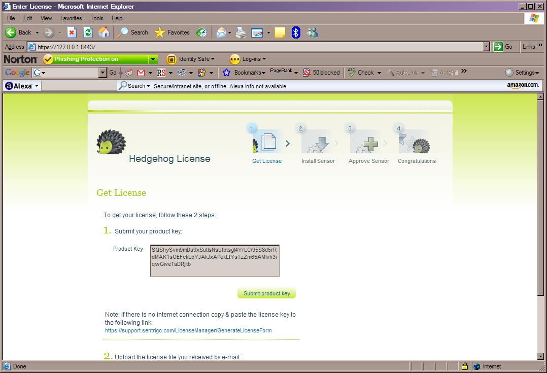 Install License