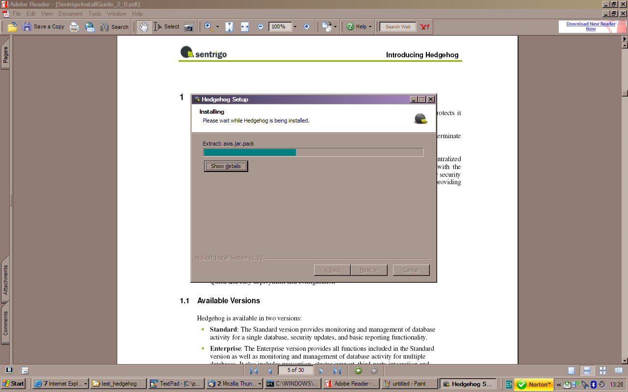 Hedgehog server installing