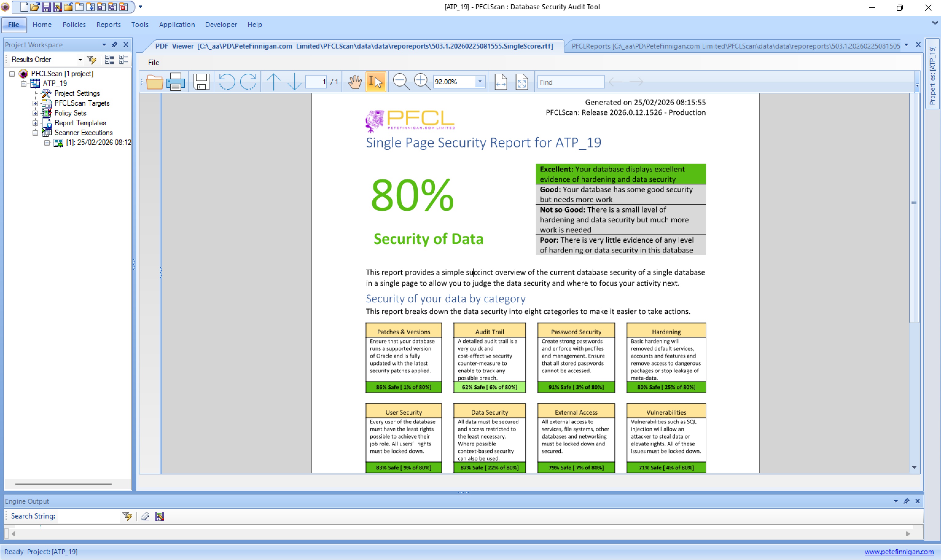 PFCLScan 2026 Scanning ATP 19c