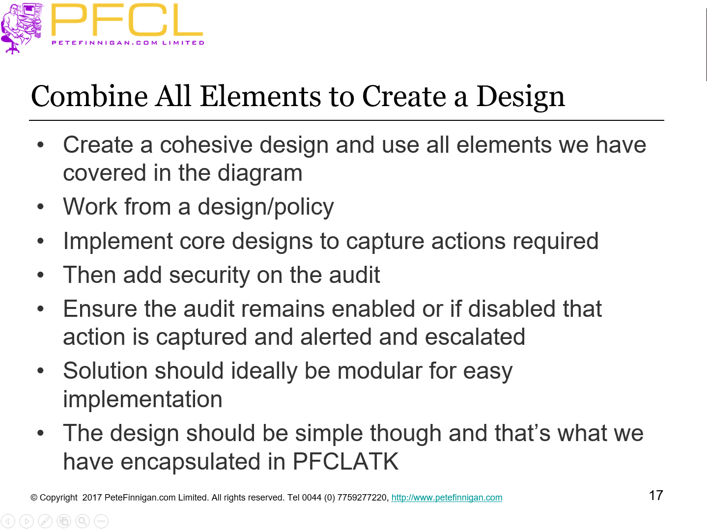 Combine All Elements to Create a Design