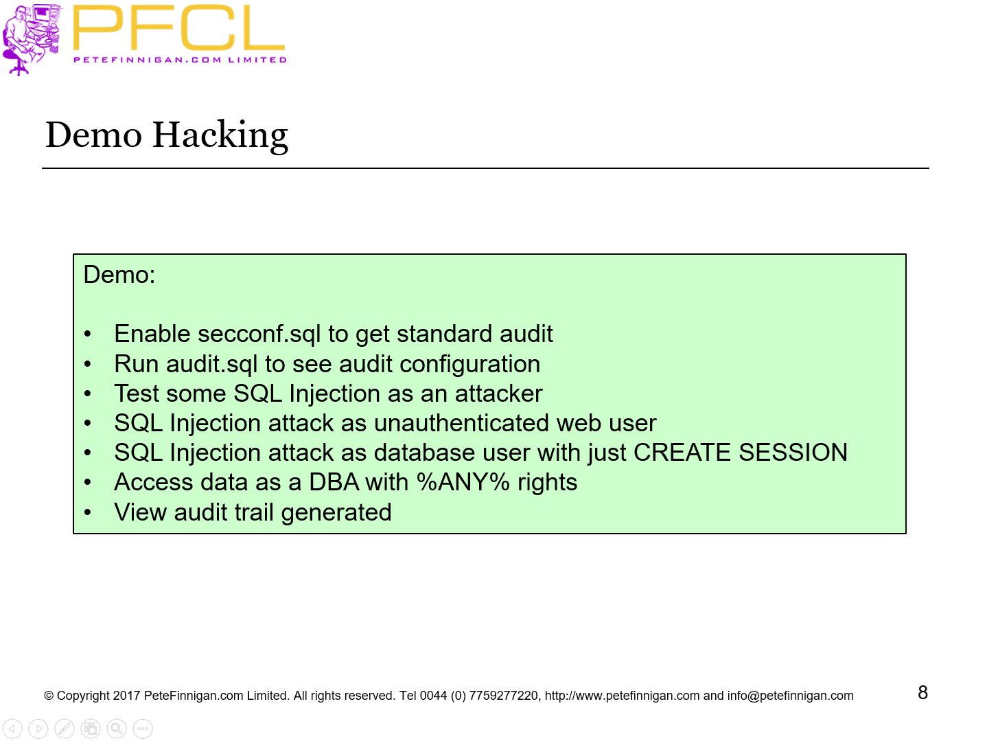 Demo Hacking