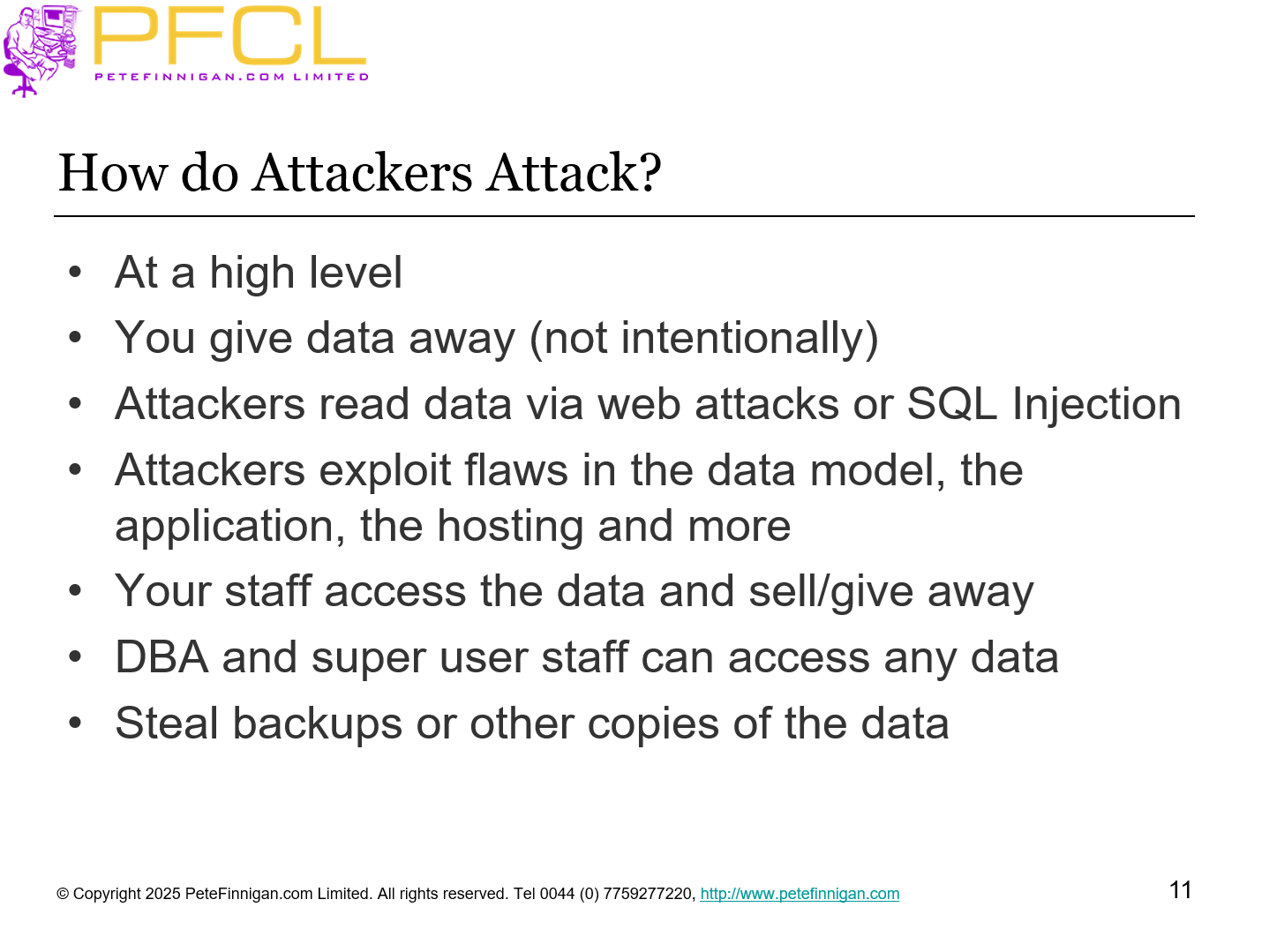 How do Attackers Attack?