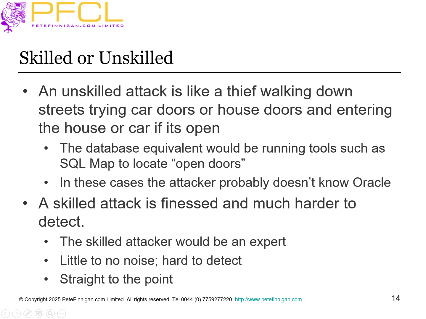 Skilled or Unskilled