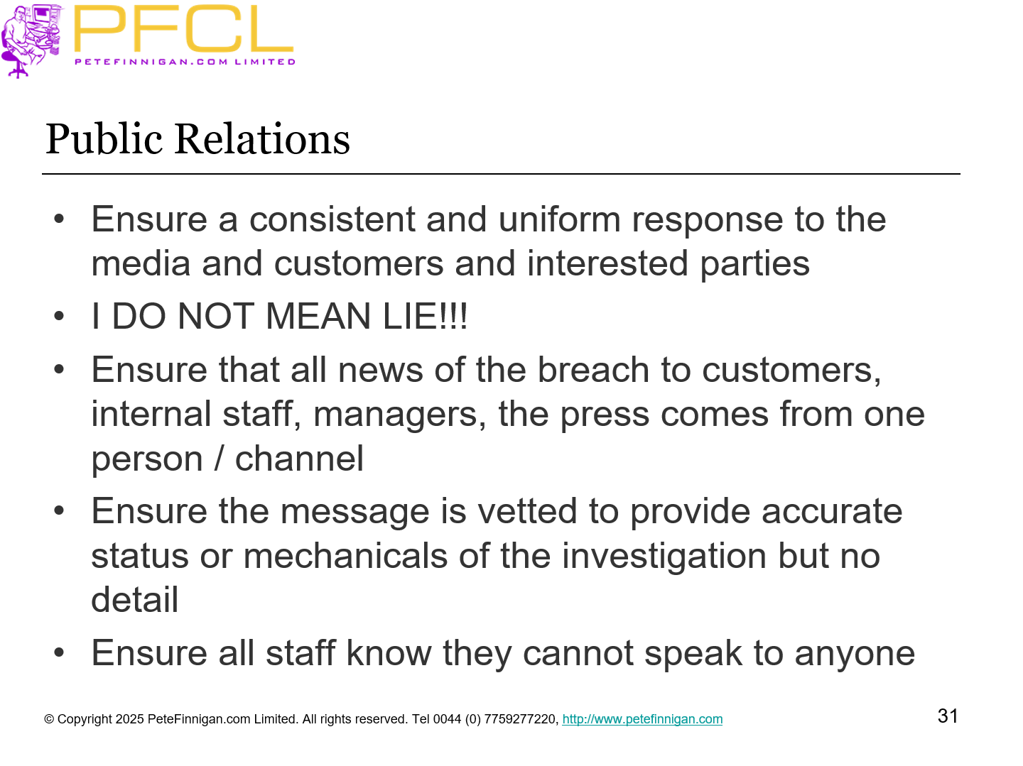 Public Relations