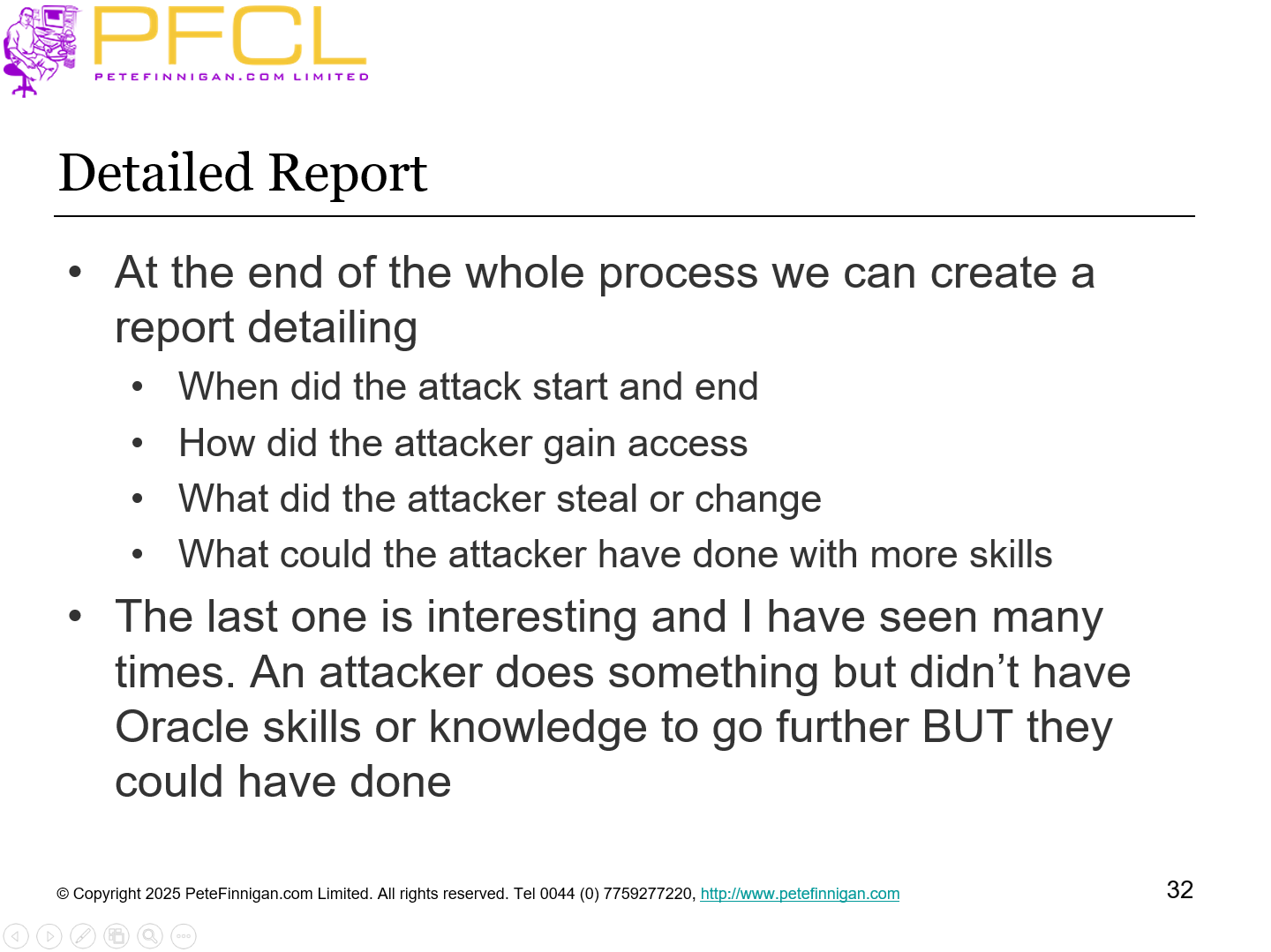 Detailed Report