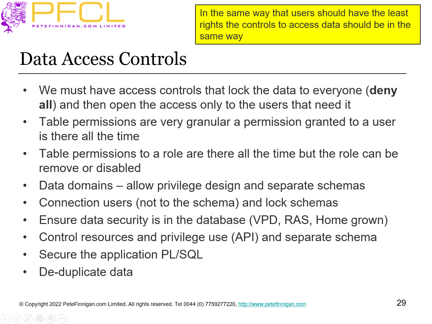 Data Access Controls