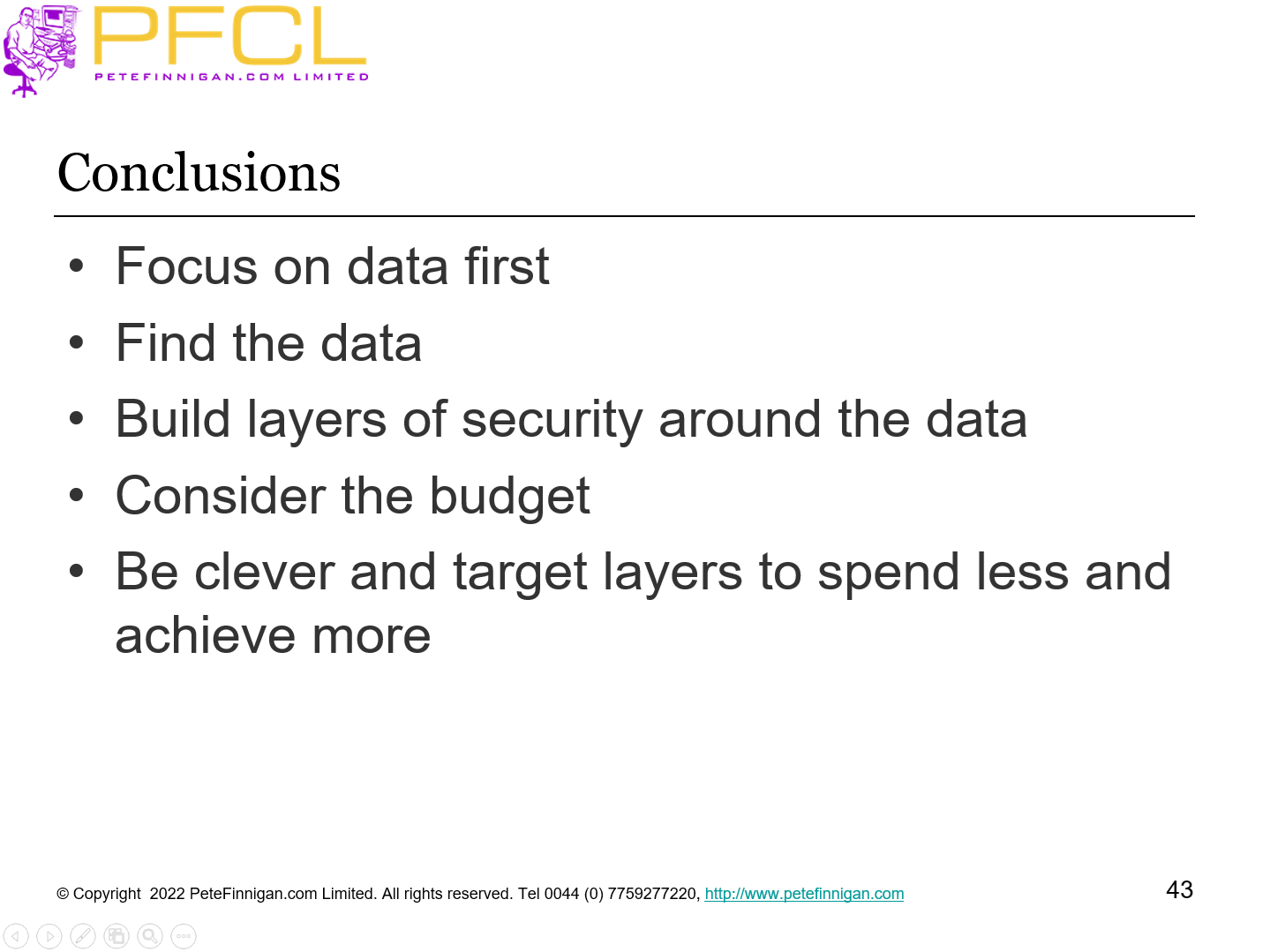 Conclusions