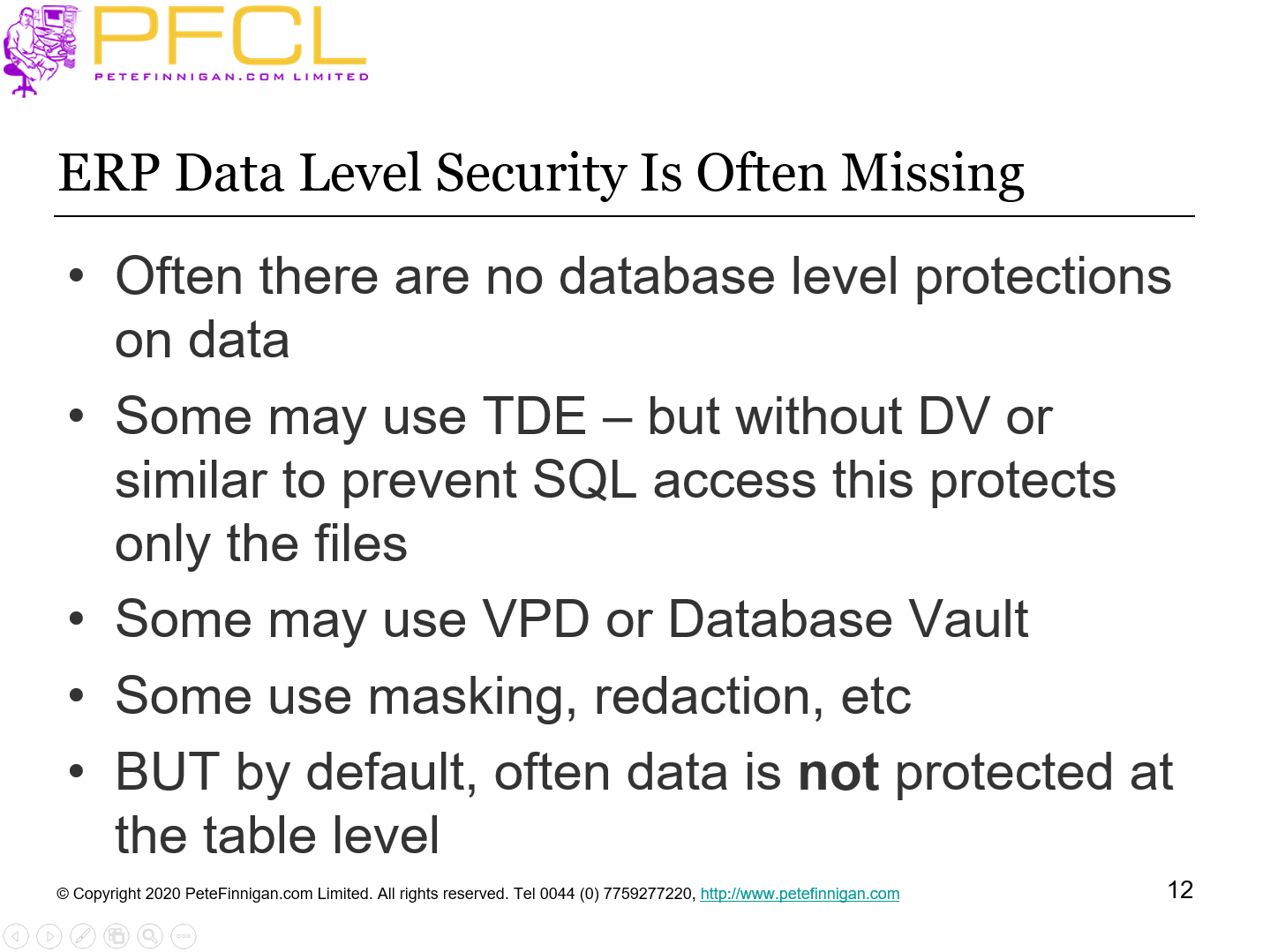 ERP Data Level Security Is Often Missing