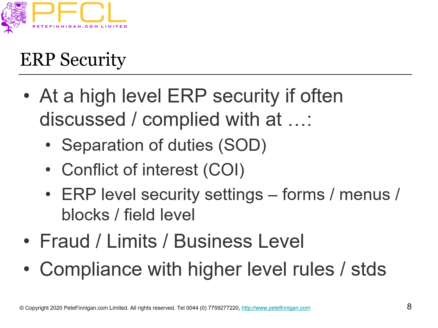 ERP Security