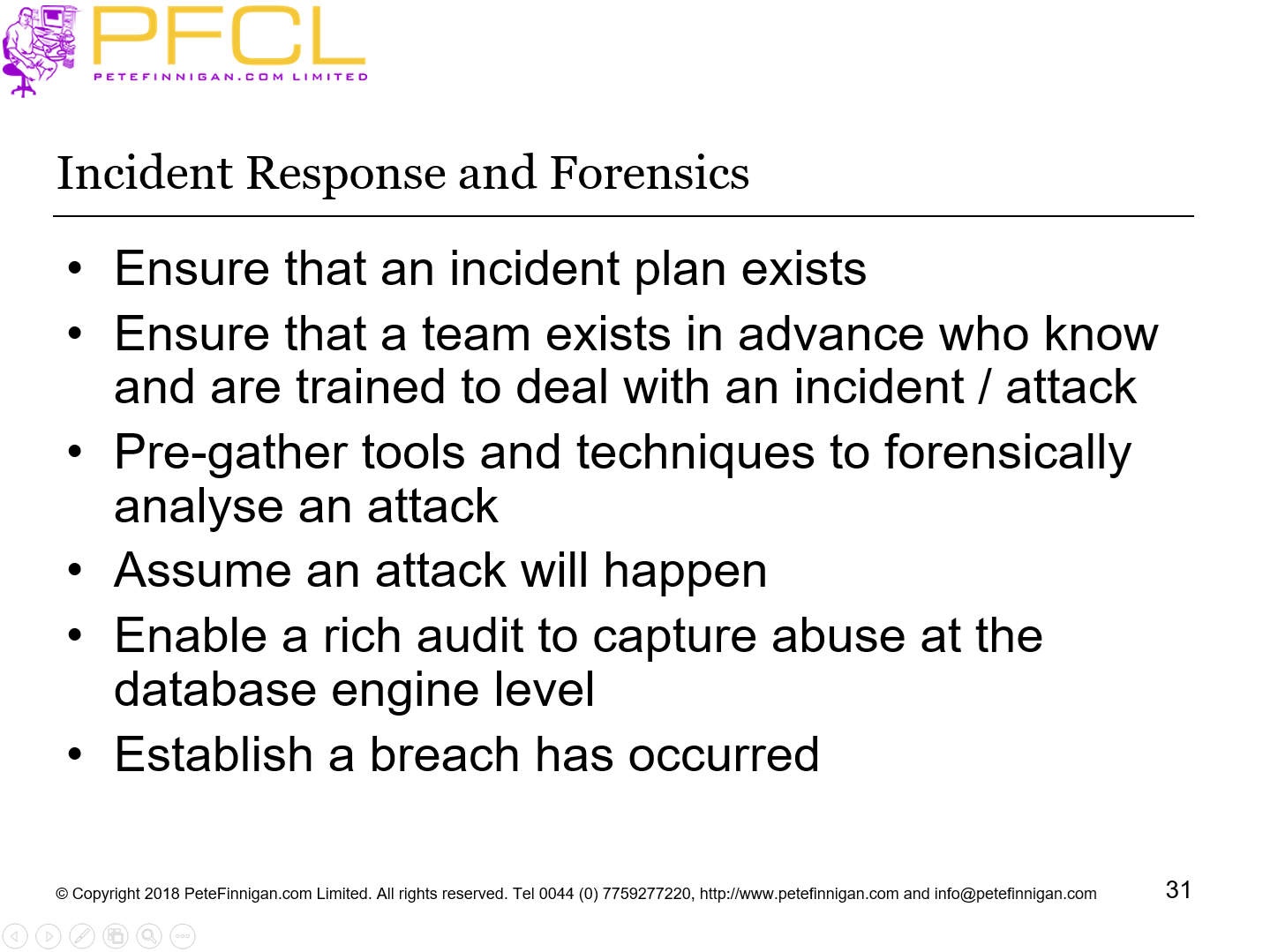 Incident Response and Forensics