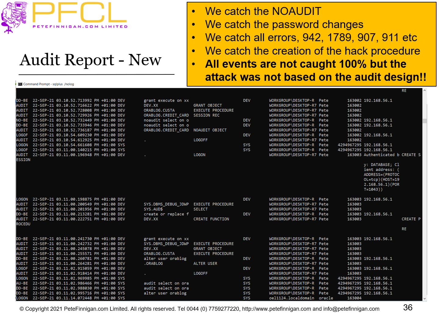 Audit Report - New