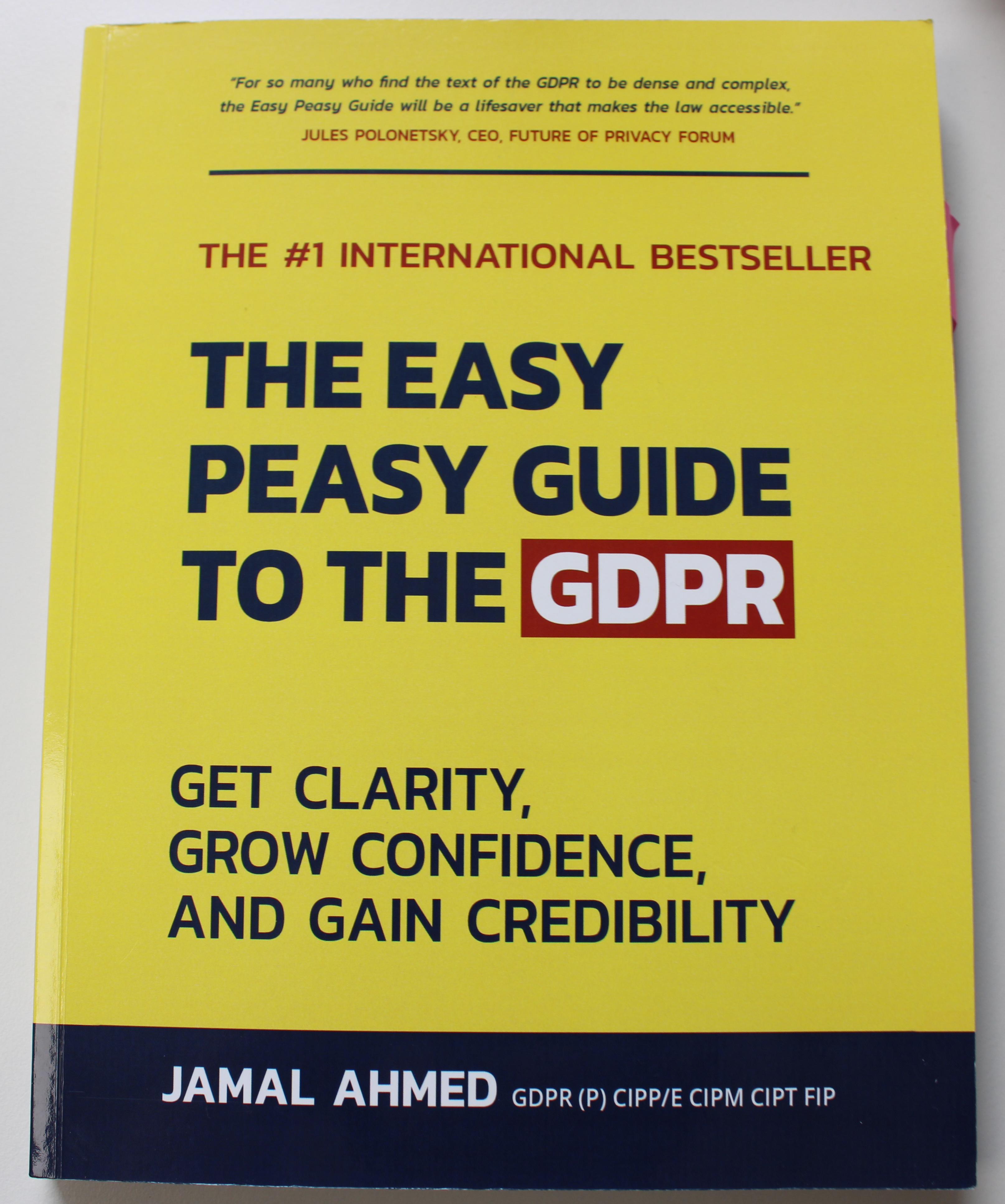 The easy peasy guide to the GDPR