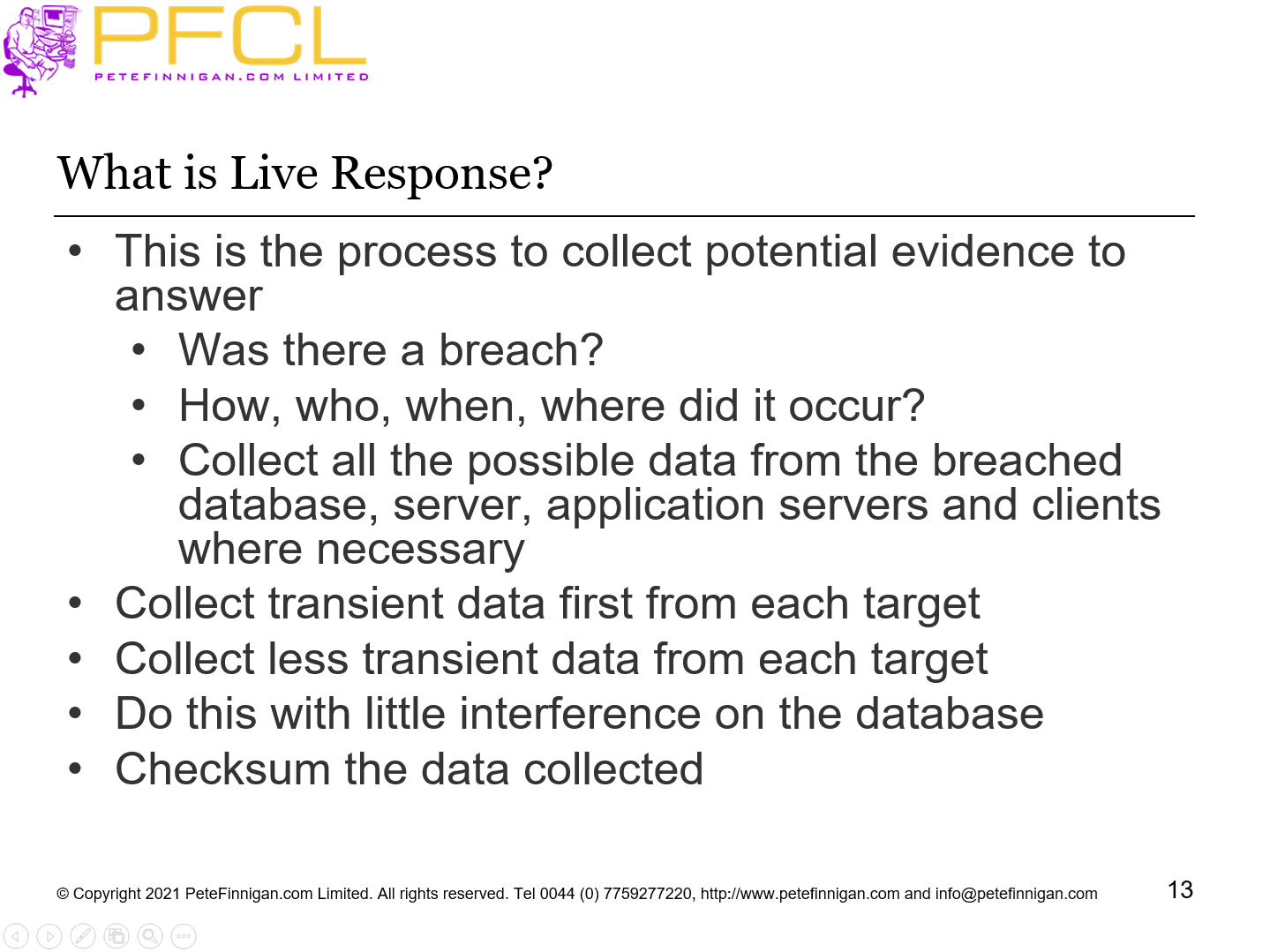 What is Live Response?