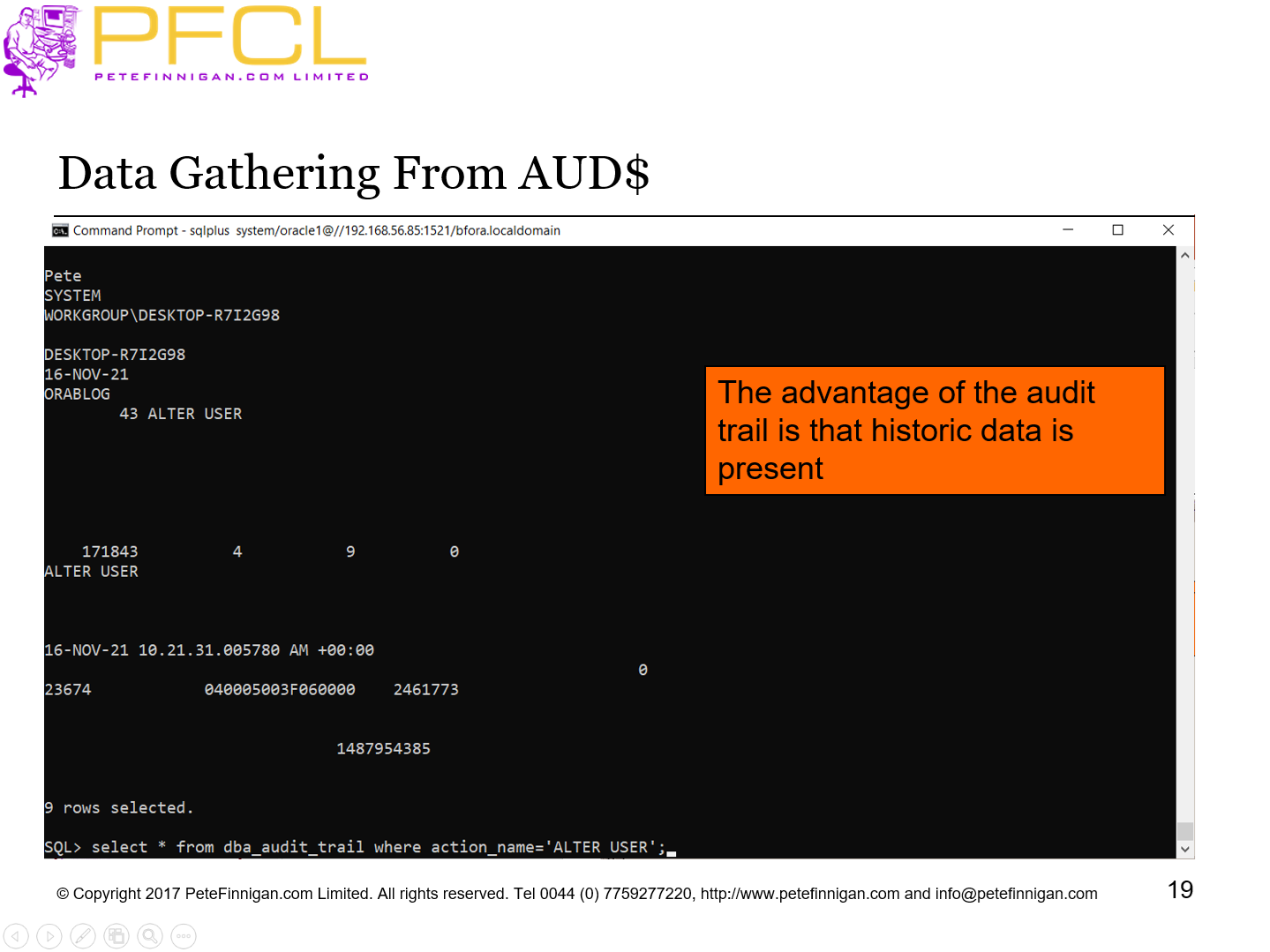 Data Gathering From AUD$