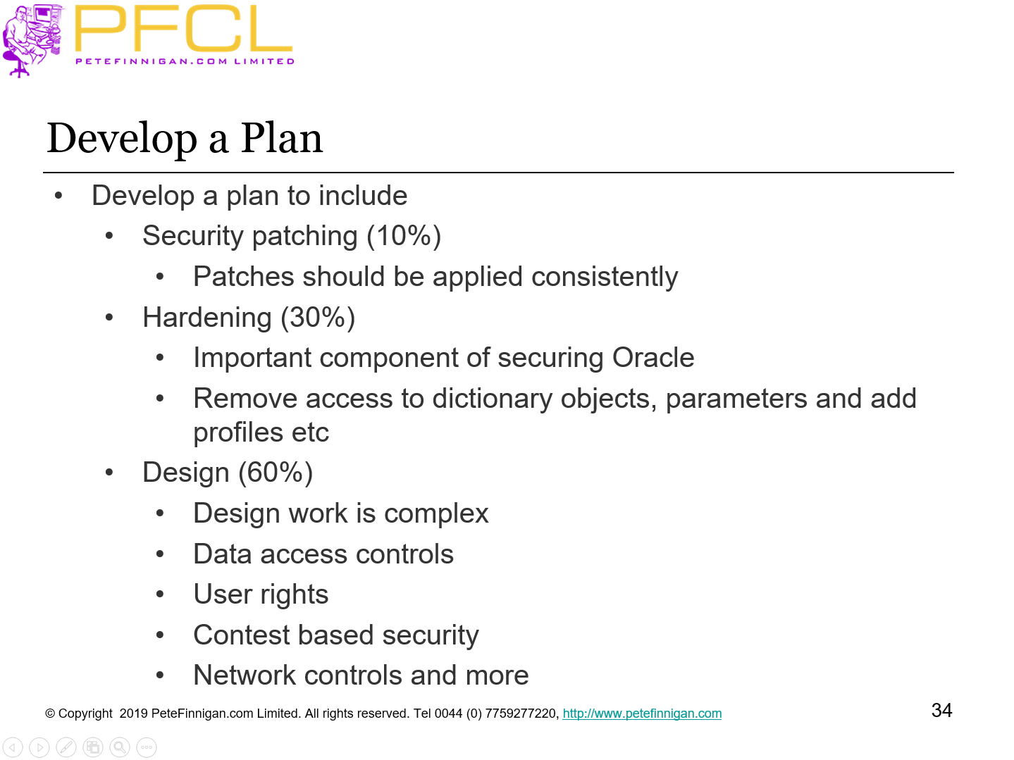 Develop a Plan