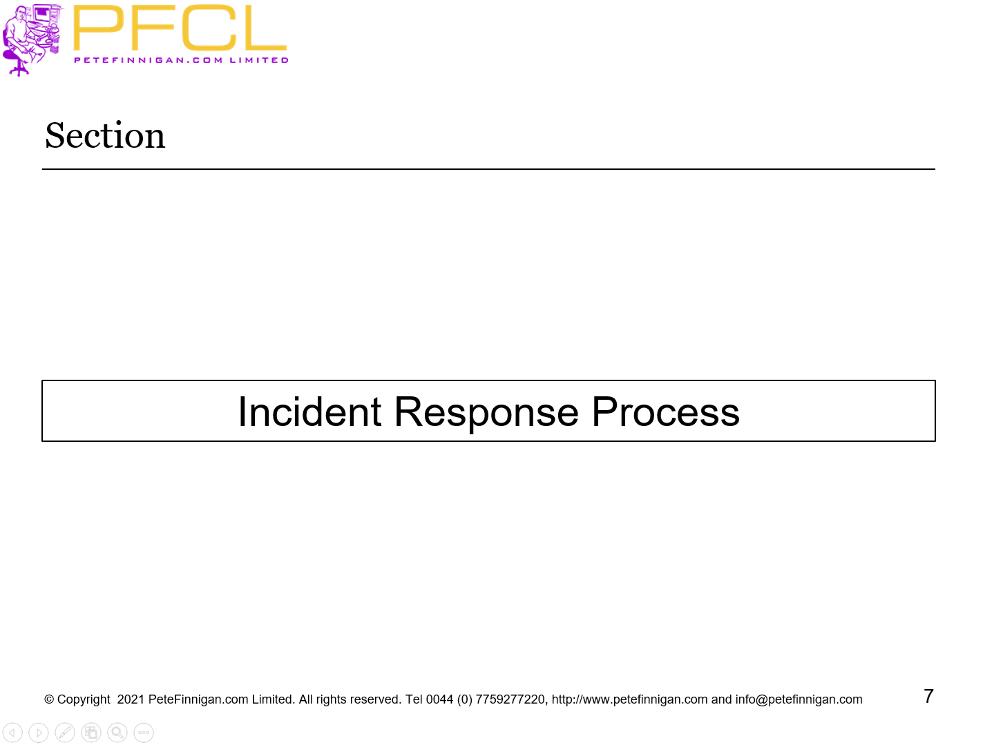 Incident Response Process