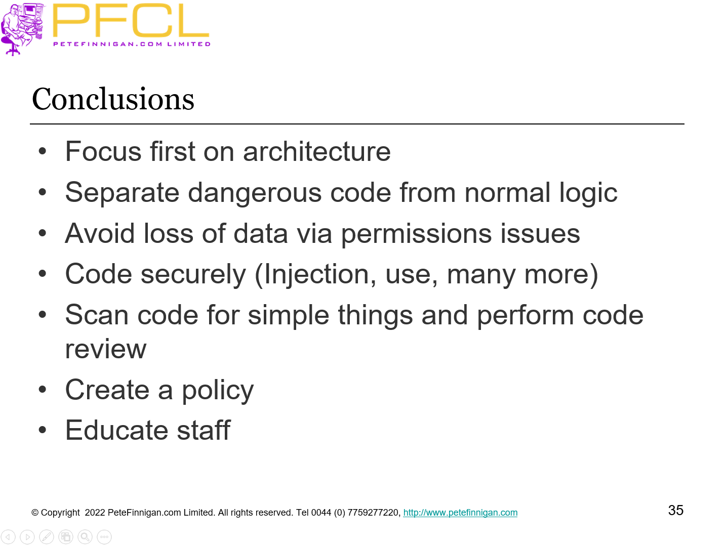 Conclusions