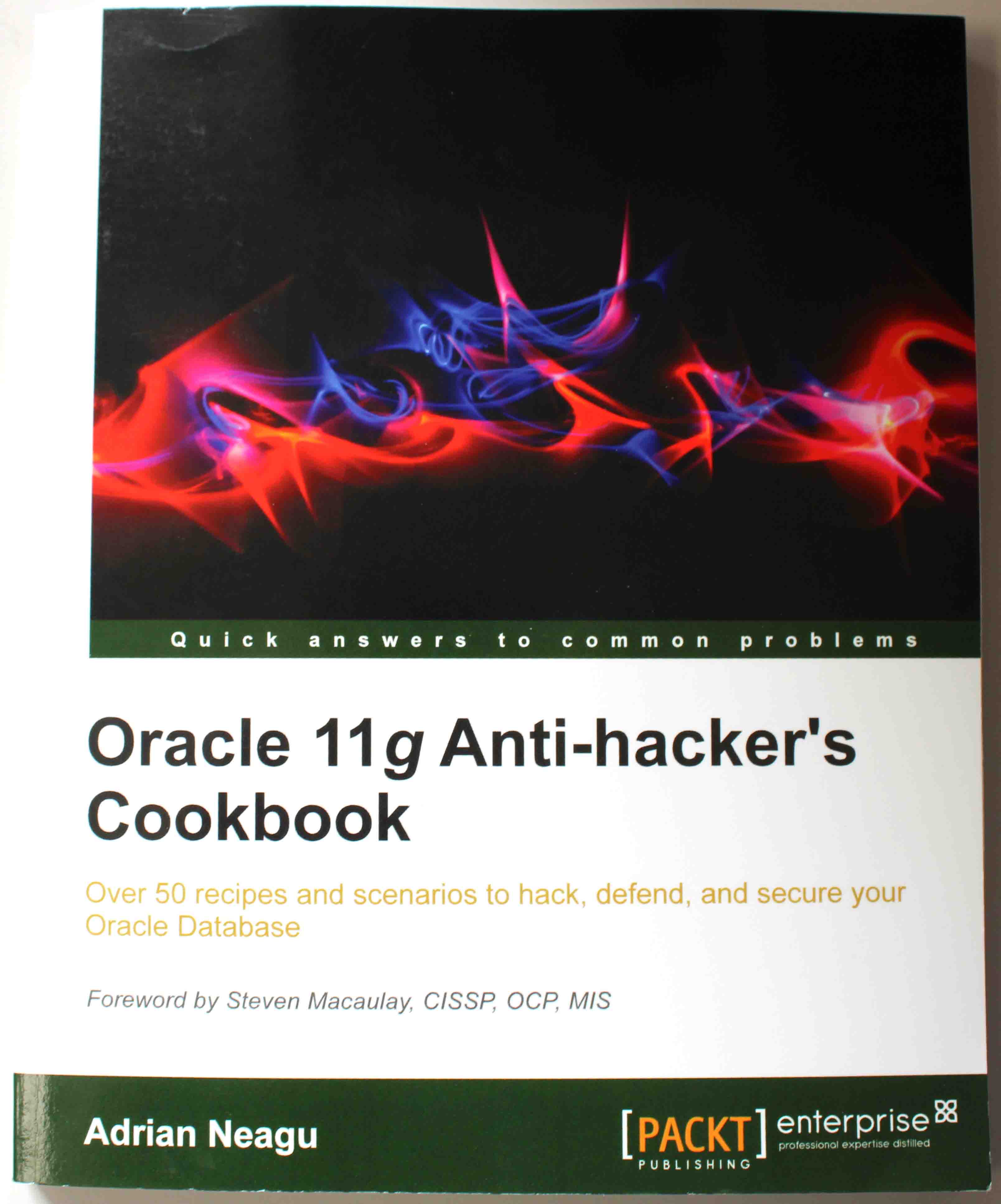 Oracle 11g Anti Hackers Cookbook