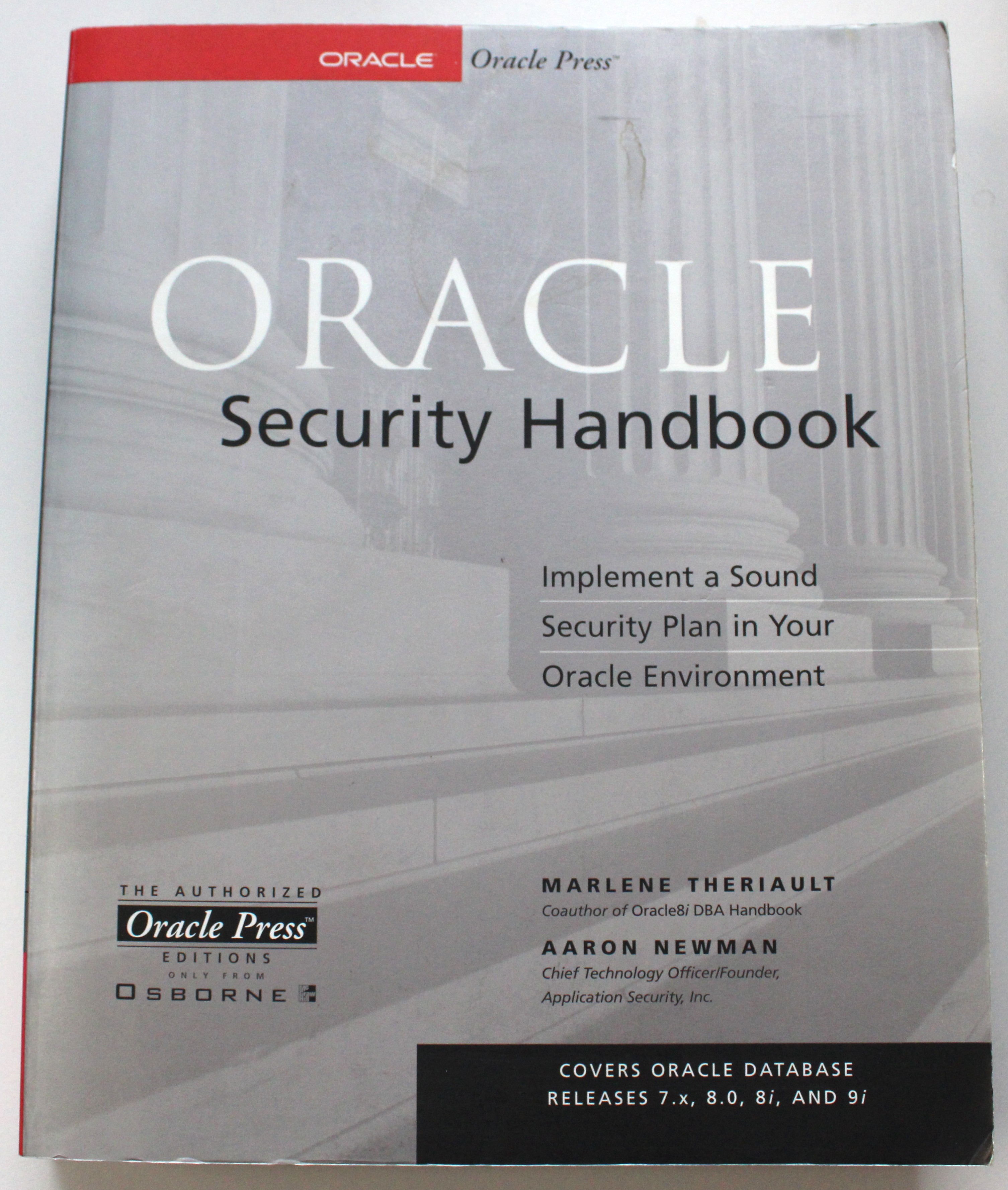 Oracle Security Handbook
