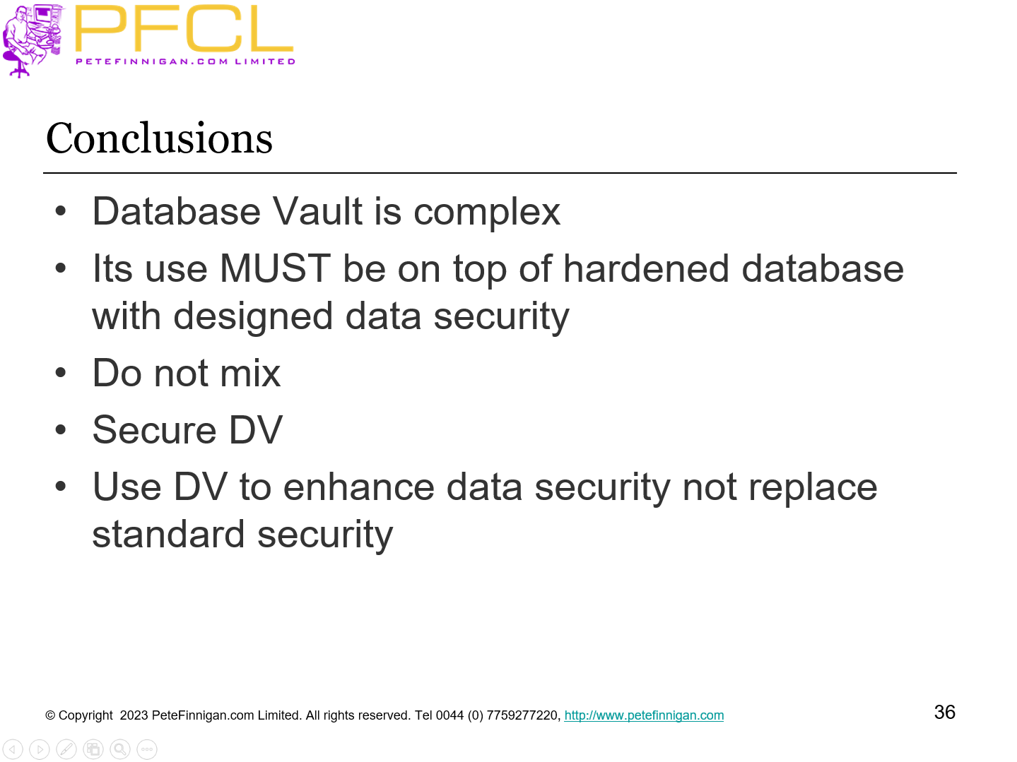 Conclusions