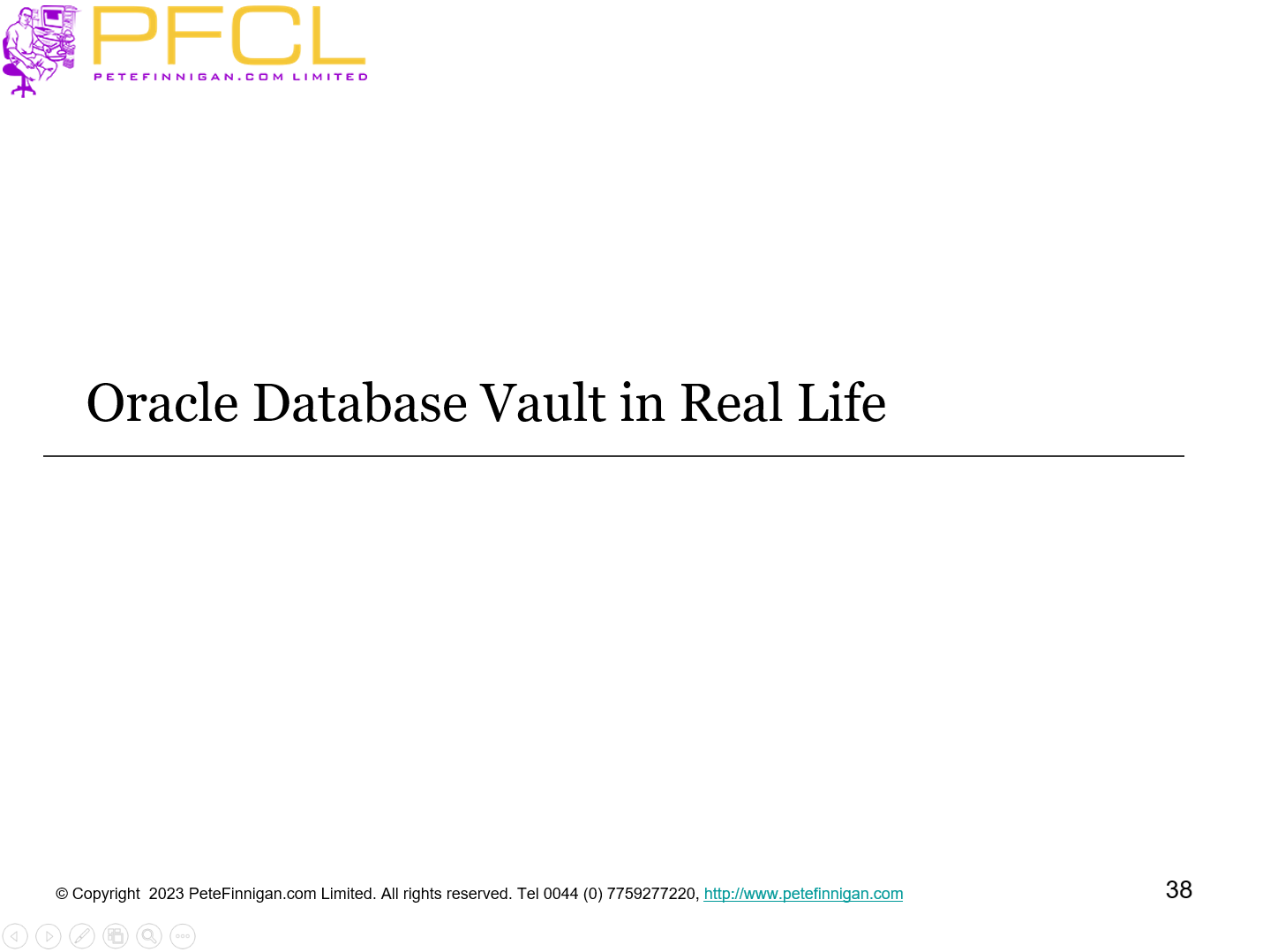 Oracle Database Vault in Real Life