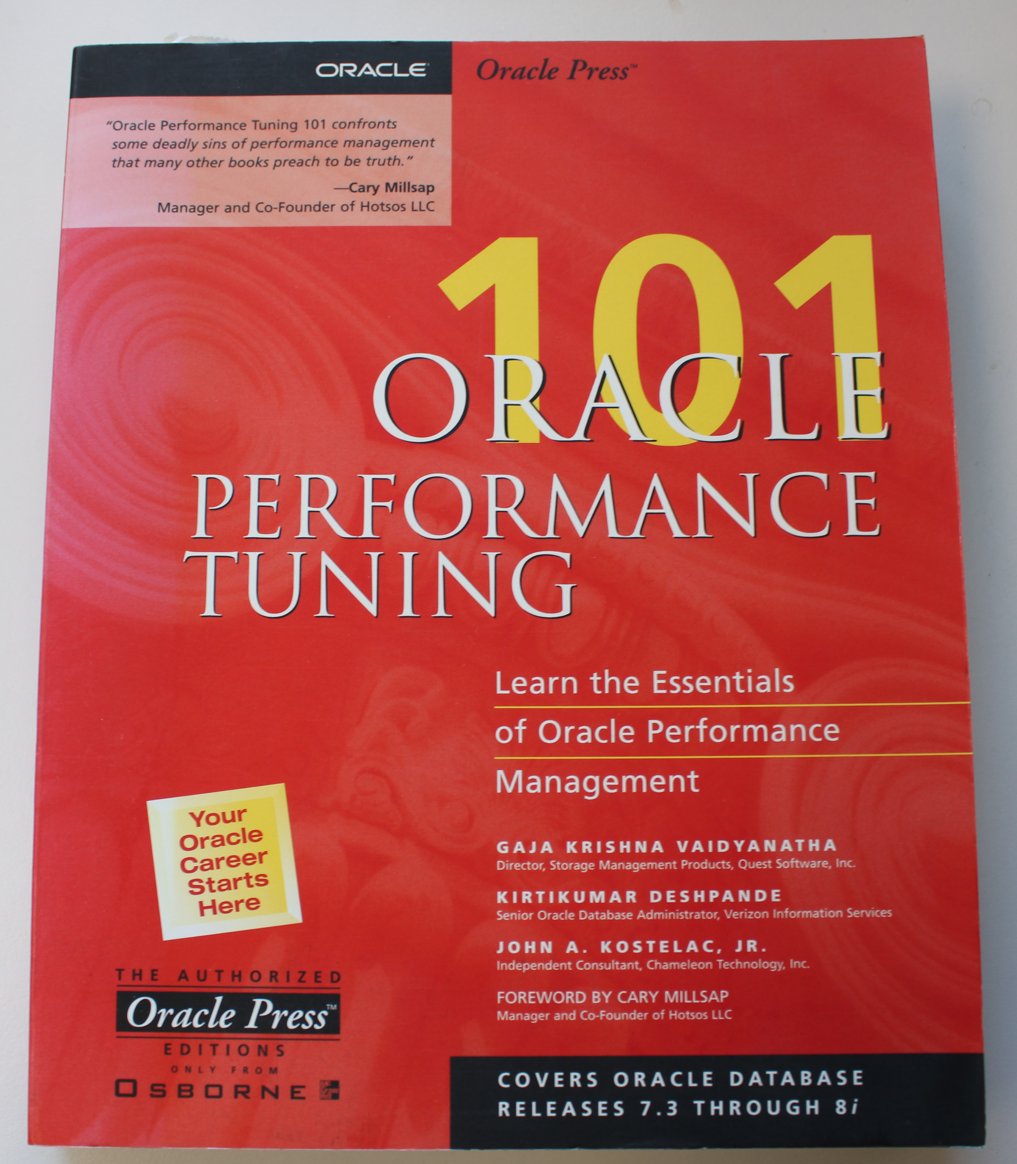 101 Oracle performance tuning