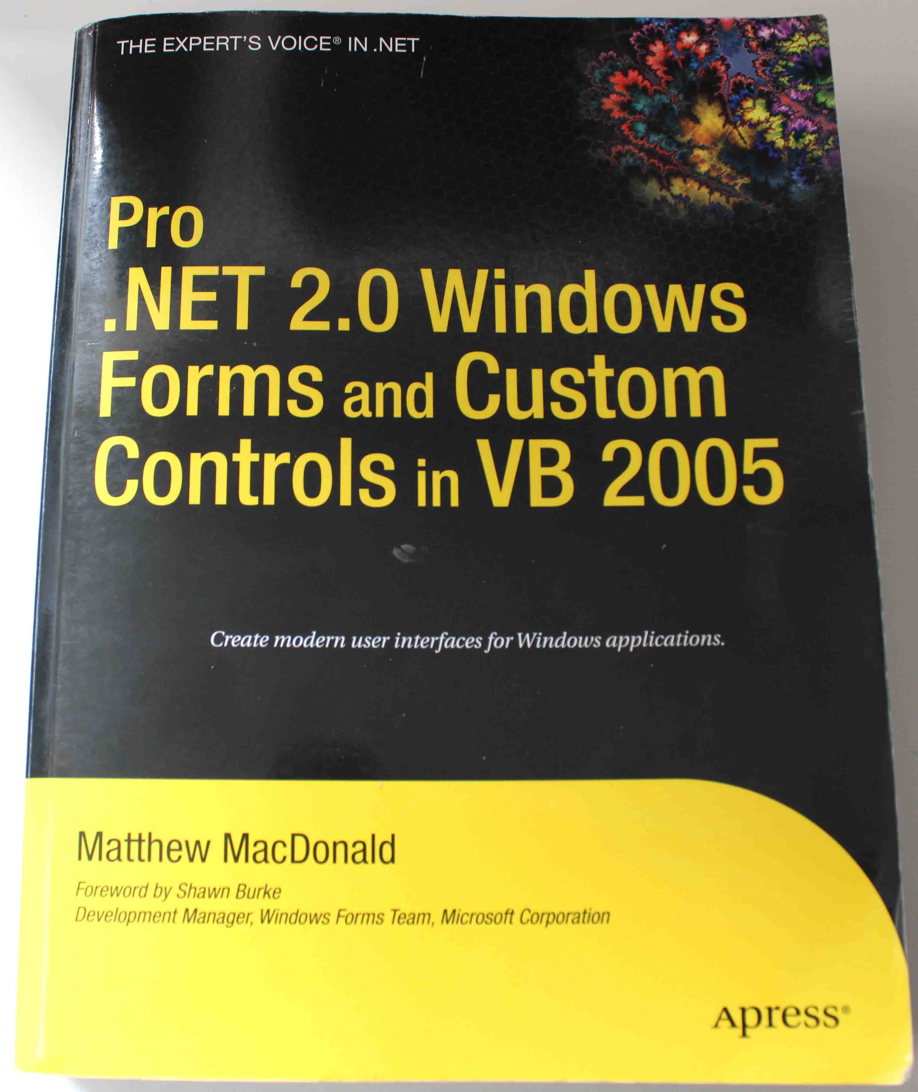 Pro NET 2.0 Windows Forms and Custom Controls in VB 2005