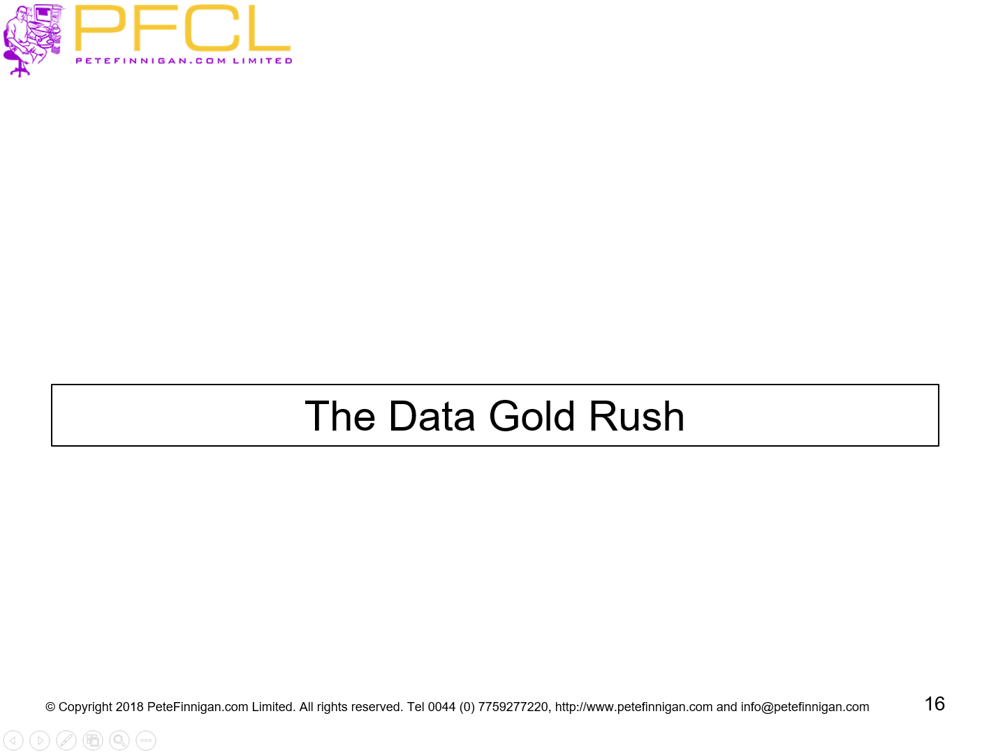 The Data Gold Rush