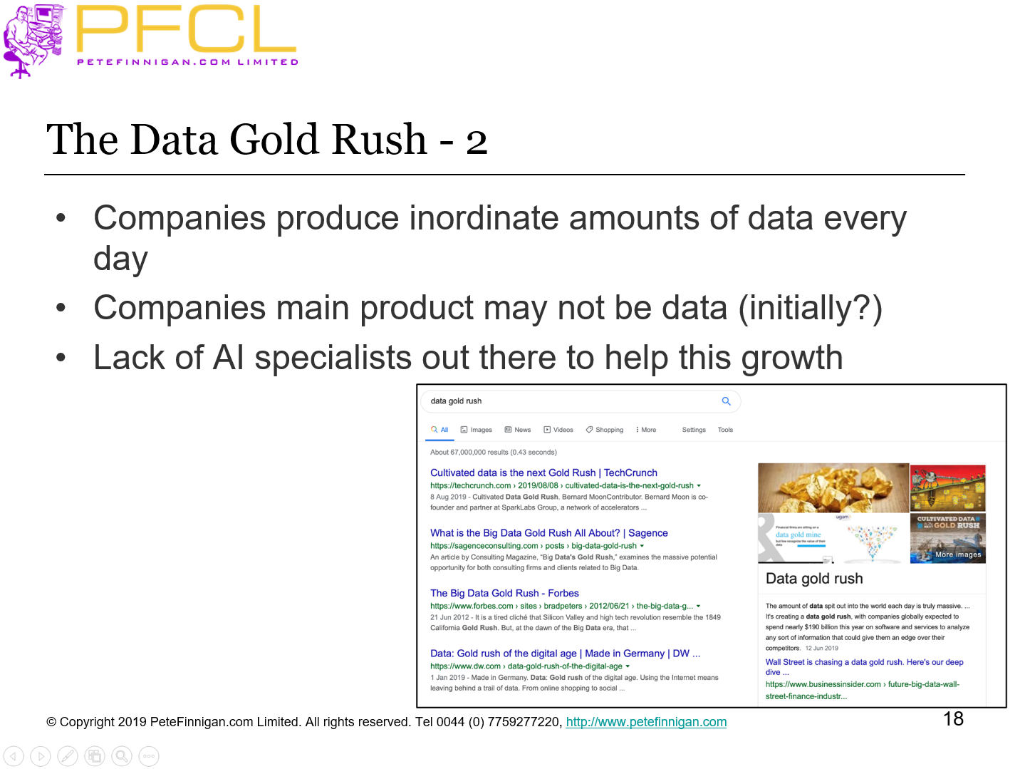The Data Gold Rush - 2