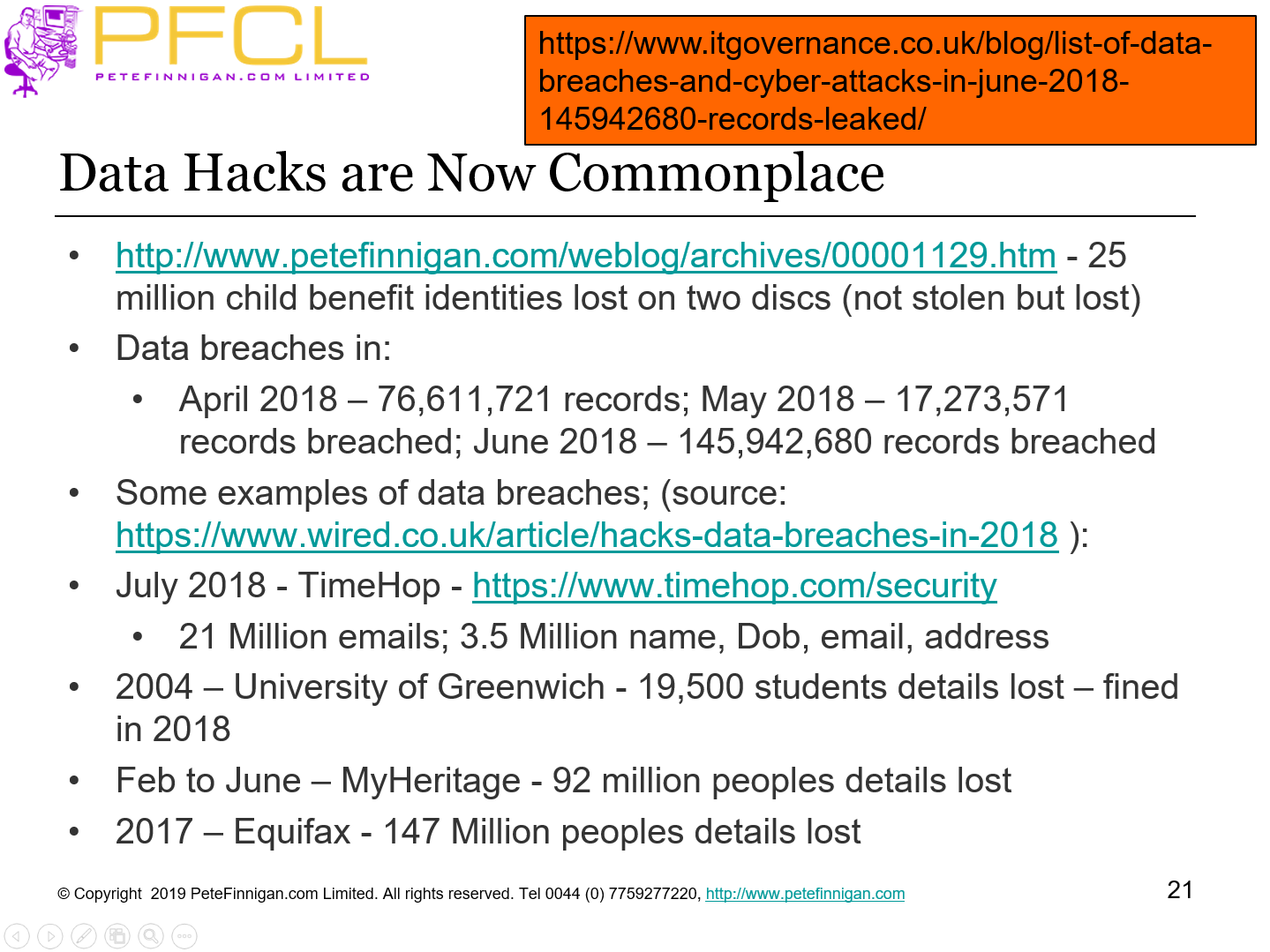 Data Hacks are Now Commonplace