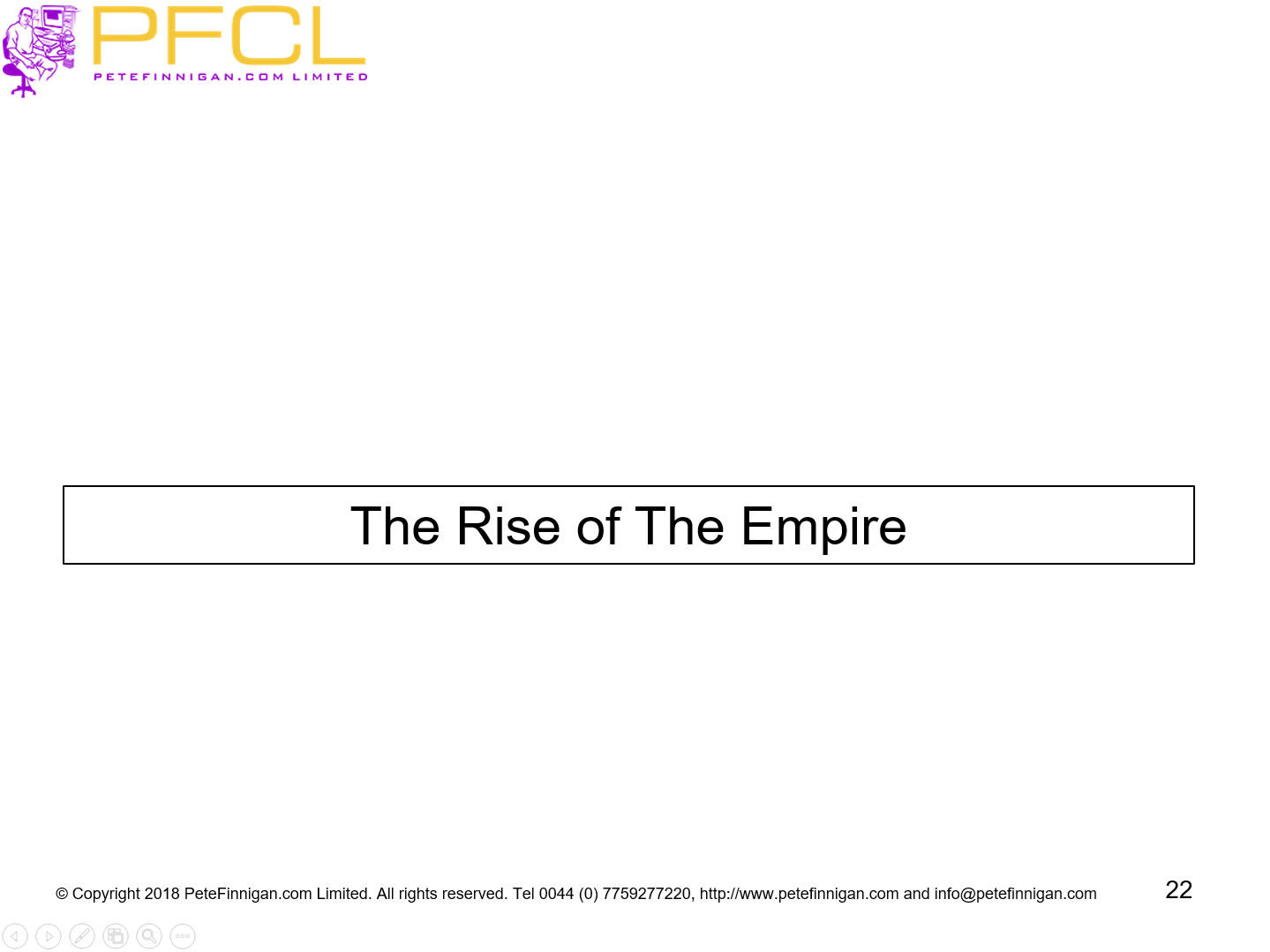 The Rise of The Empire