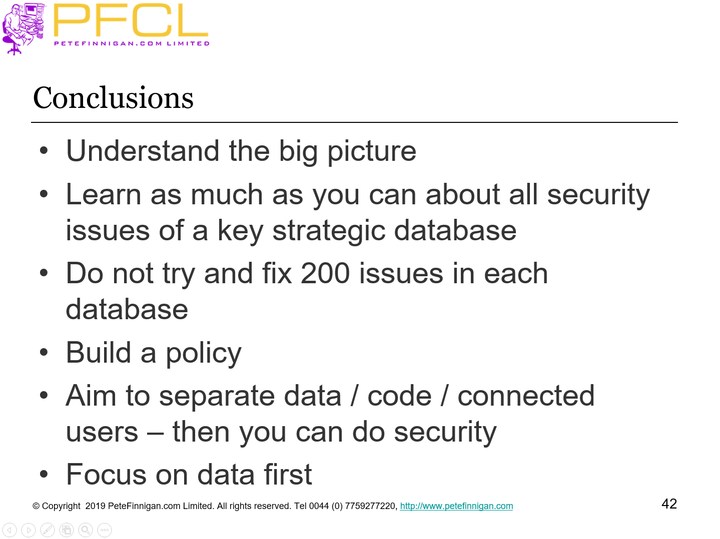 Conclusions