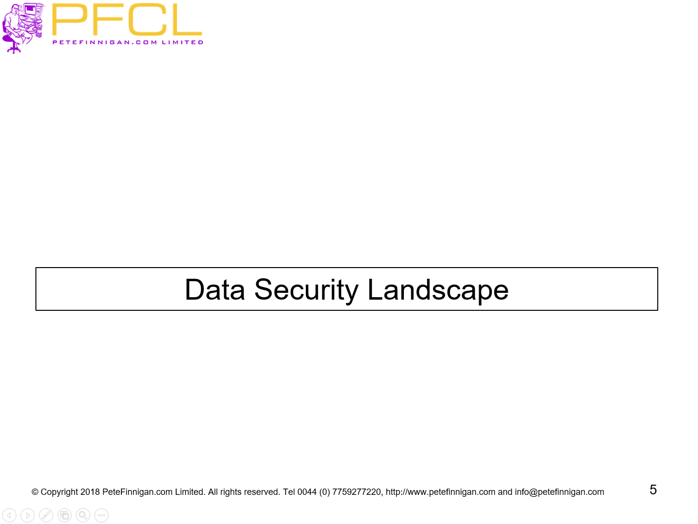 Data Security Landscape
