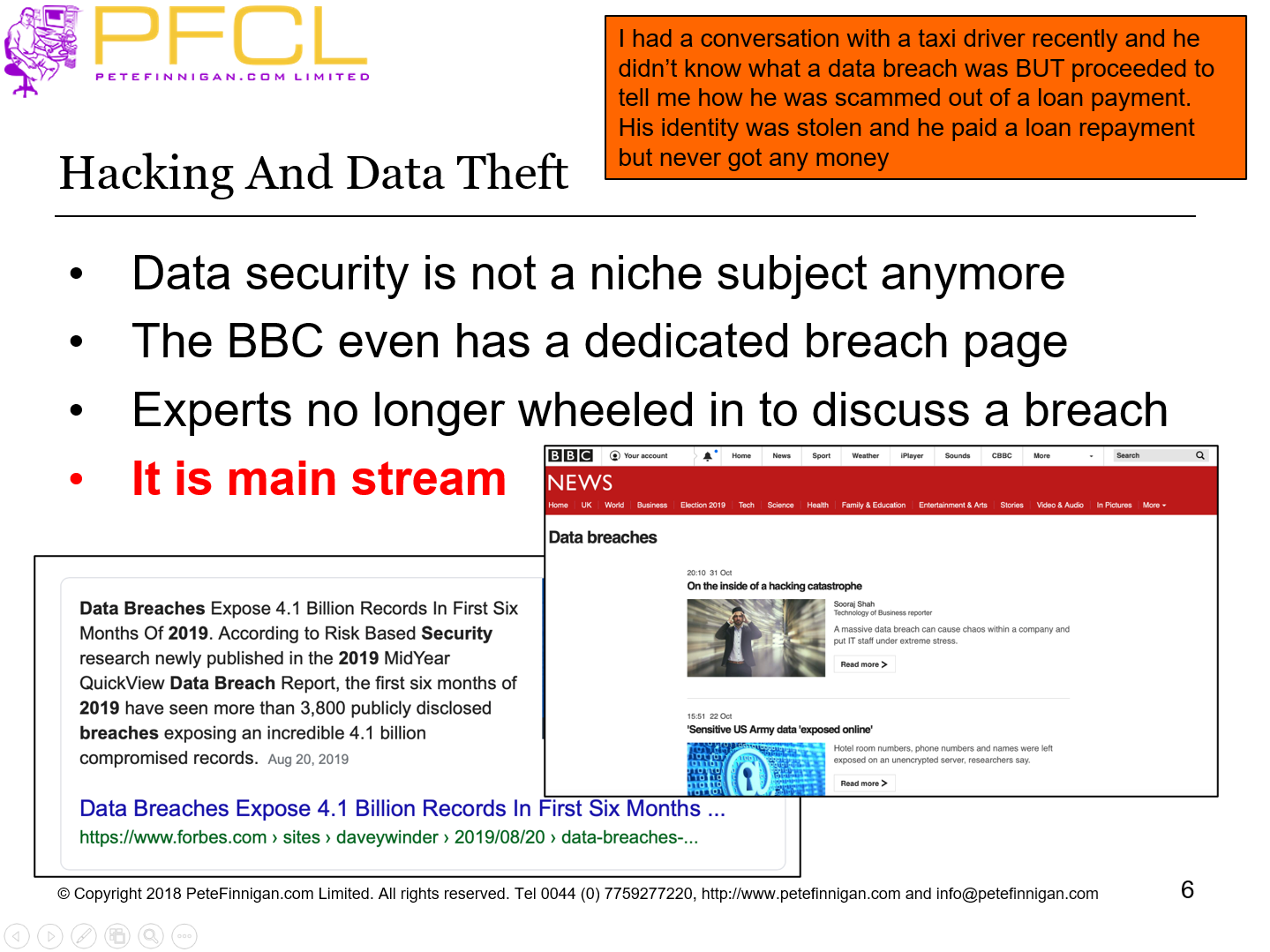 Hacking And Data Theft