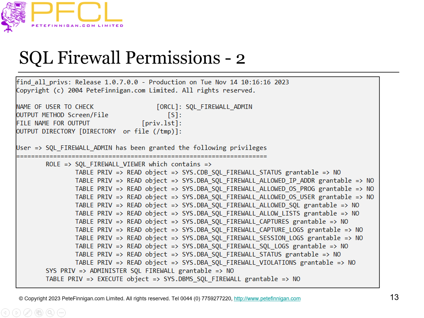 SQL Firewall Permissions - 2