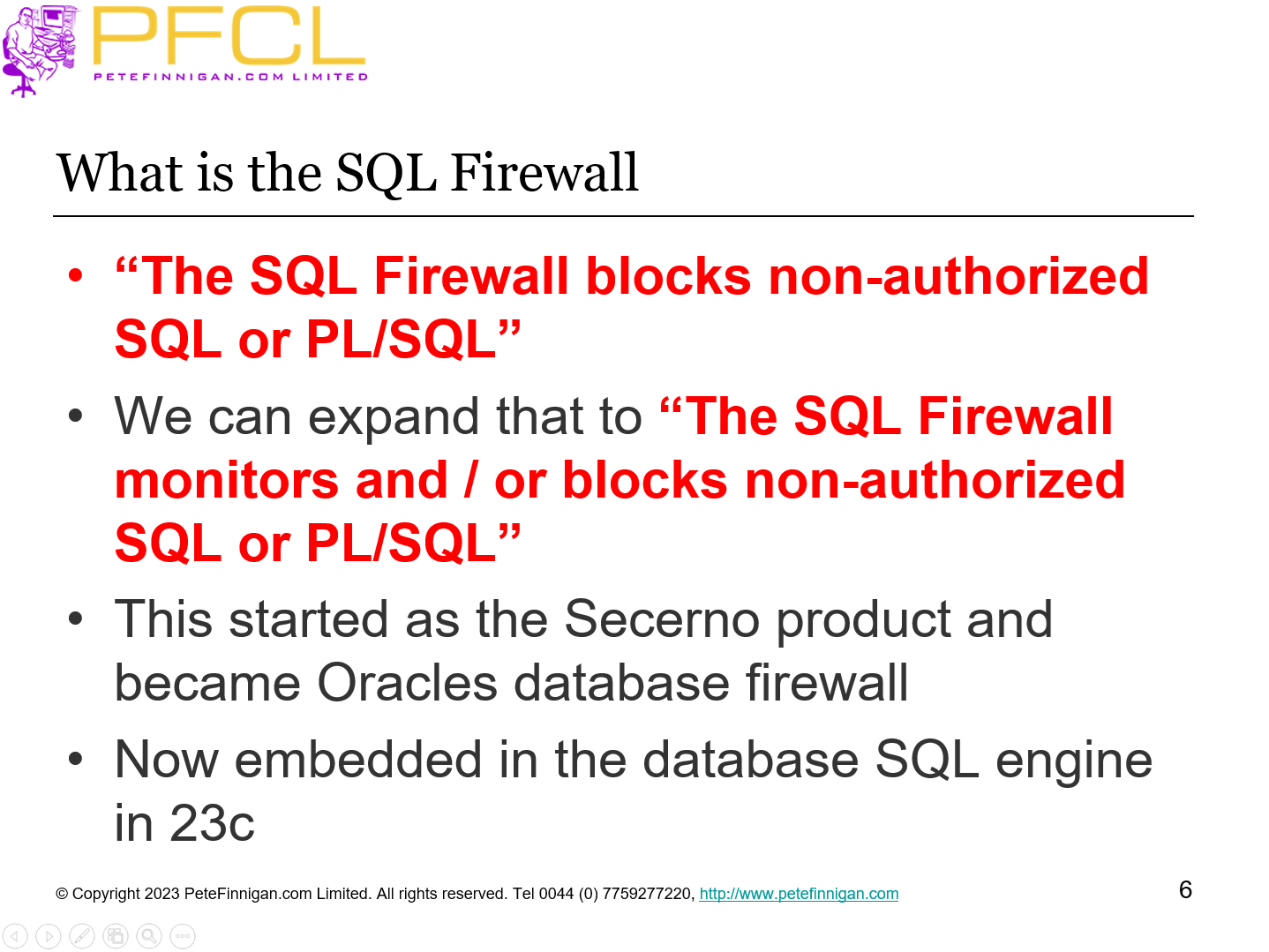What is the SQL Firewall