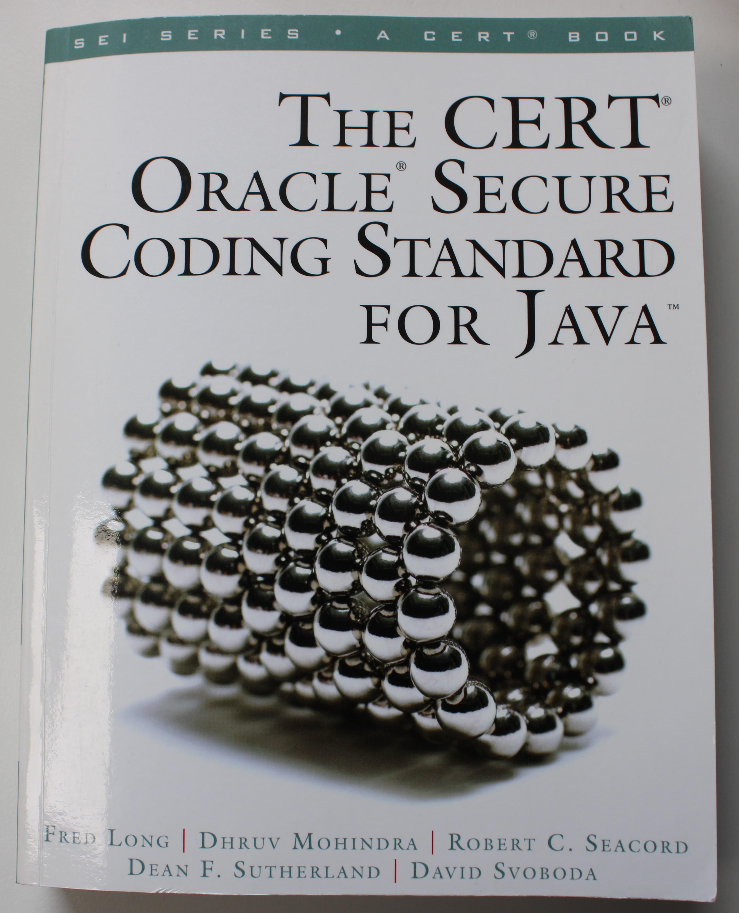 The CERT Oracle secure coding standard for Java
