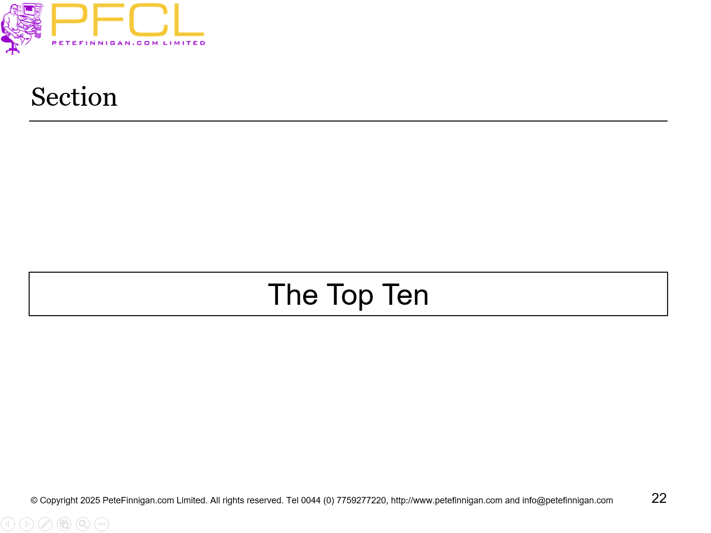 The Top Ten