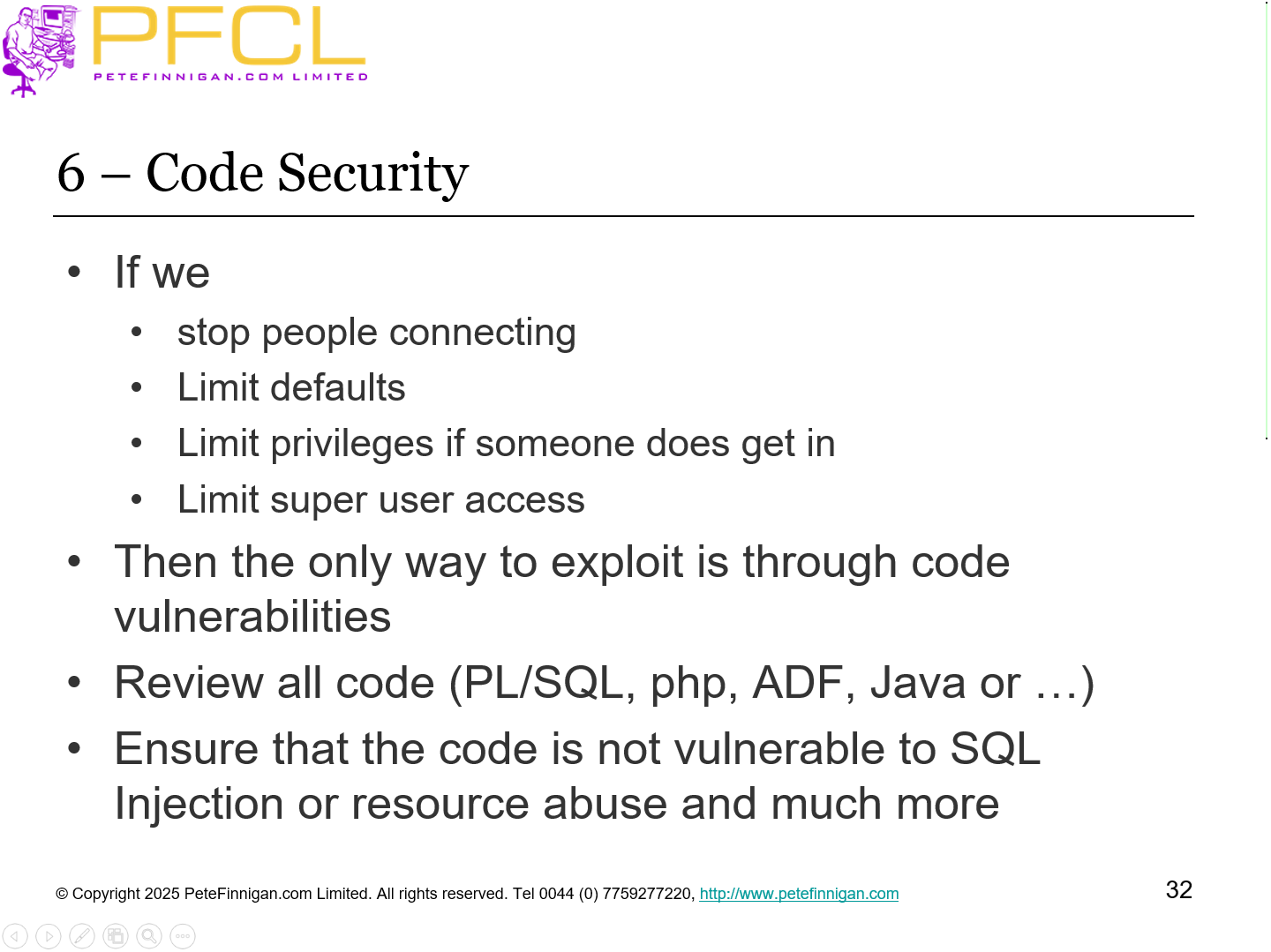 Other types of code analysis