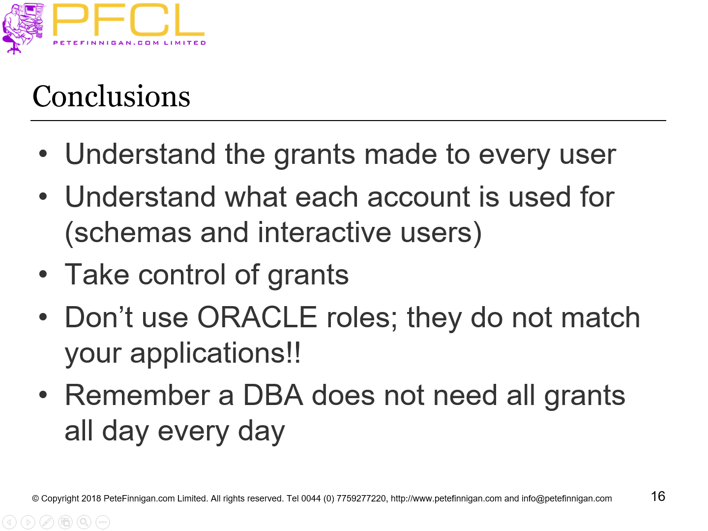 Conclusions